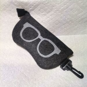 Protective glass pouch
