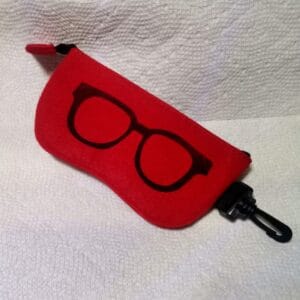 Protective glass pouch